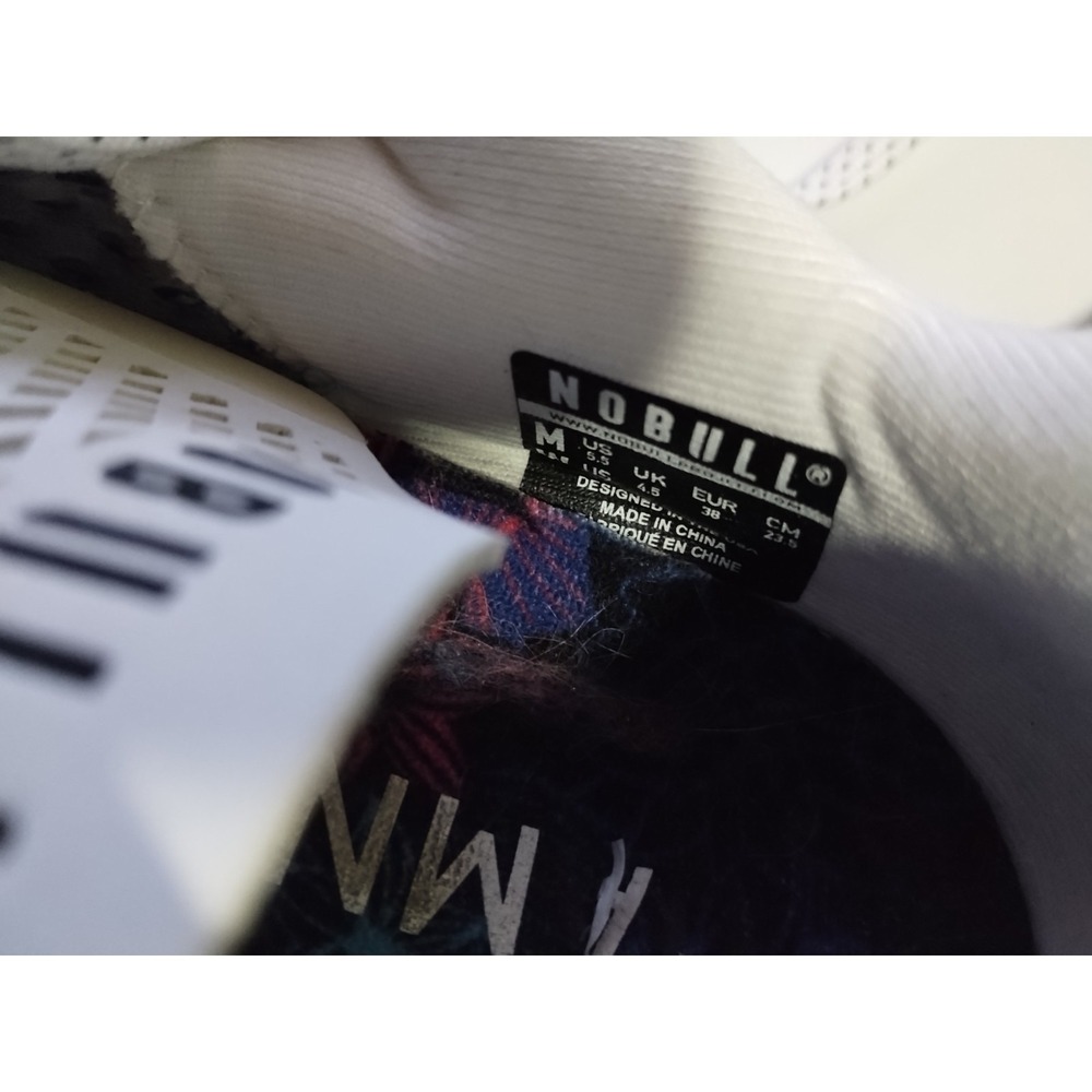 NOBULL White Succulent Mesh Runner Sneakers Women's 7 Athletic - Picture 6 of 6
